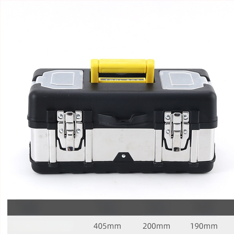 Műanyag szerszámosláda – elektromos karbantartáshoz (Típus: műanyag szerszámosláda; Anyag: műanyag; Stílus: műanyag szerszámosláda; Használat: elektromos karbantartás)