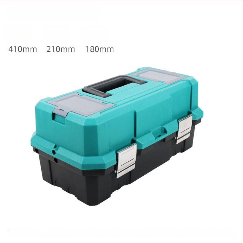 Műanyag szerszámtartó, multifunkcionális, hordozható (Toolbox sorozat)