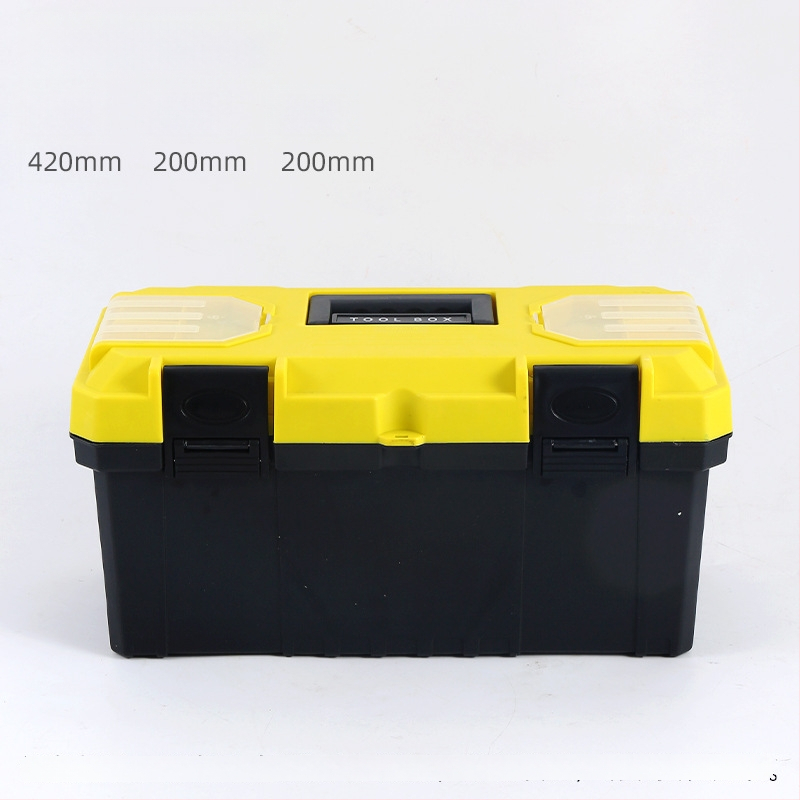 Műanyag szerszámtartó, multifunkcionális, hordozható (Toolbox sorozat)