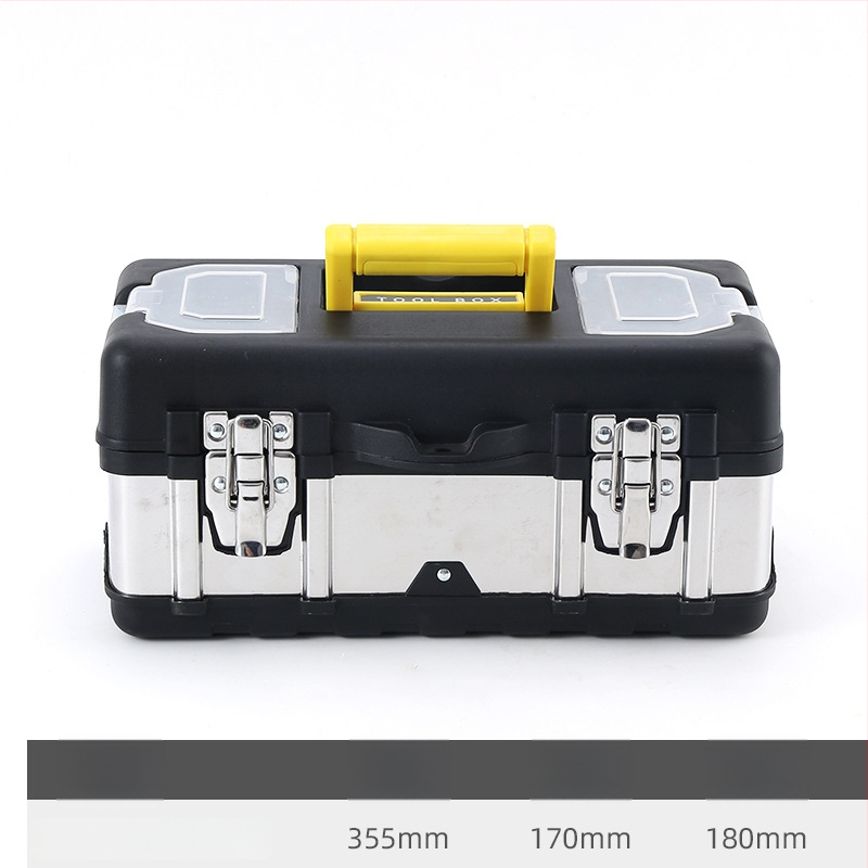 Műanyag szerszámtartó, multifunkcionális, hordozható (Toolbox sorozat)