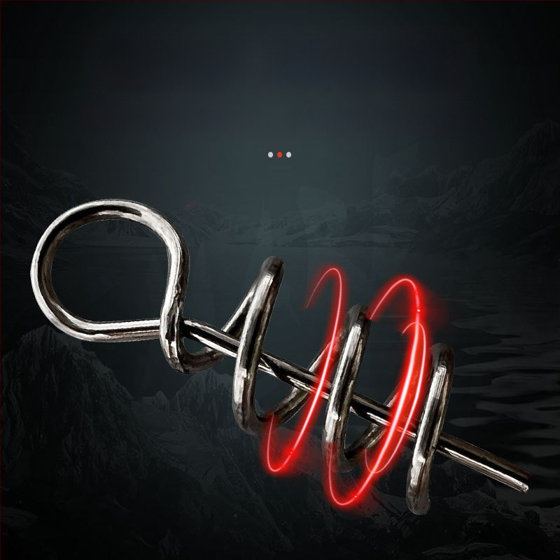 Риболовни части за примамки: пружинен щифт за меки примамки, 304 неръждаема стомана, Samsung Fishing Gear