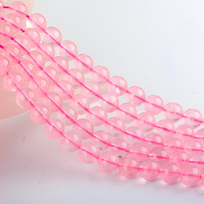 Прахообразни кристални мъниста низ - полуготови, обработка: шлайфане и полиране, произход: Shanwei