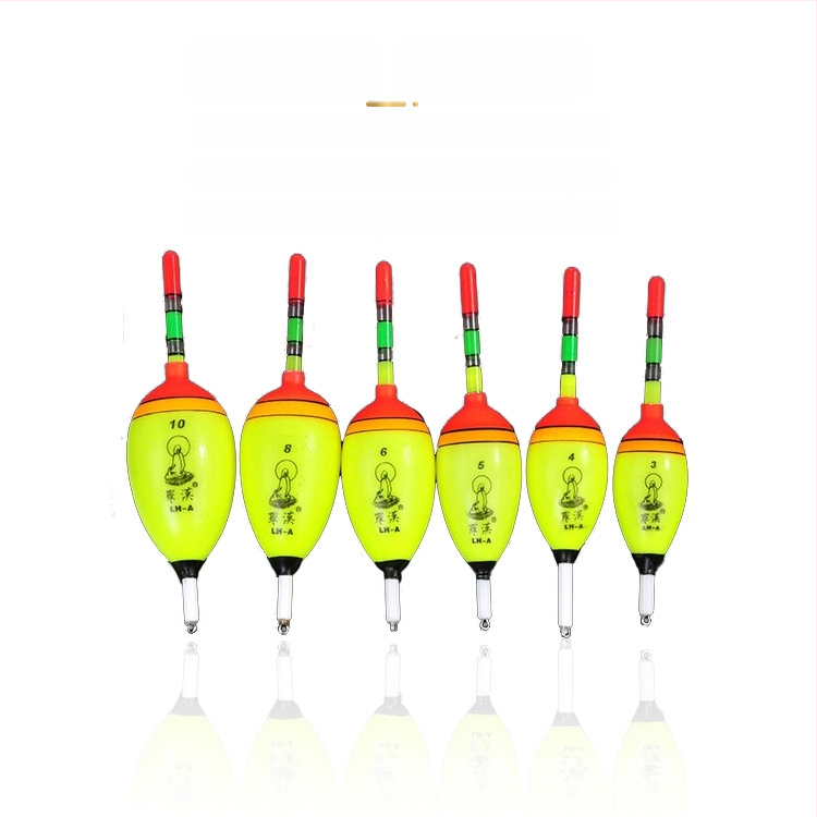 EVA minkšta plūdė su šviesos įdėklu jūros ir uolų žvejybai – ilgas metimas, pilvo plūdė