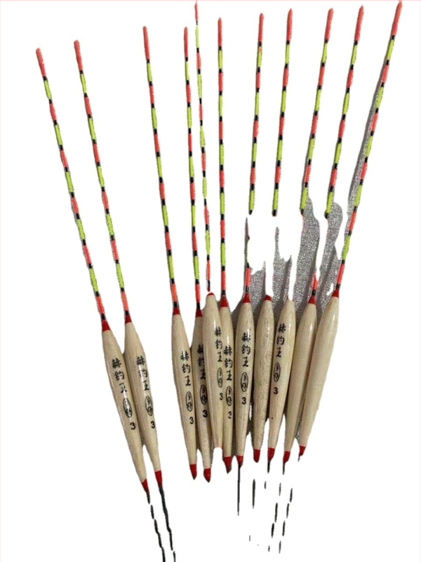 Vertikalus žvejybos plūdys, Barr fir mediena, Hector Fishing King