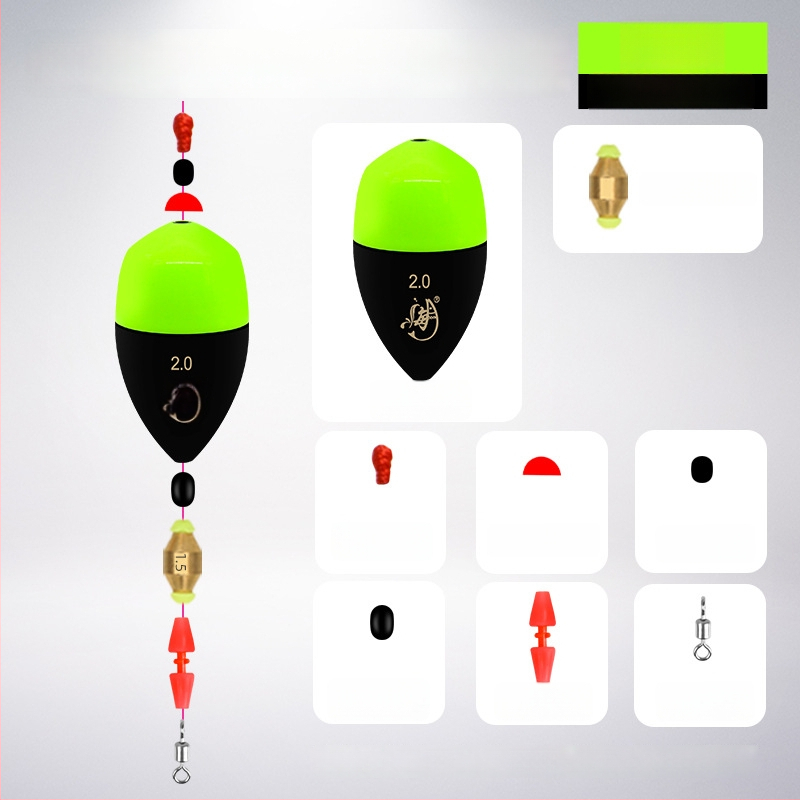 Sea plūdė žvejybai prie uolų – E3 modelis, plastmasinis, šviesinamas