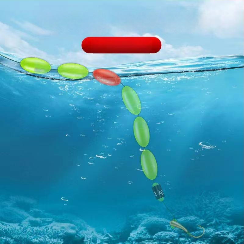 Seven-Star Float комплект за риболовна линия — нейлон, главна линия, марка Seven-Star Float, готов за употреба