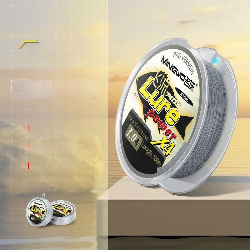 Главна риболовна линия, PE материал, износоустойчива, устойчива на ухапване