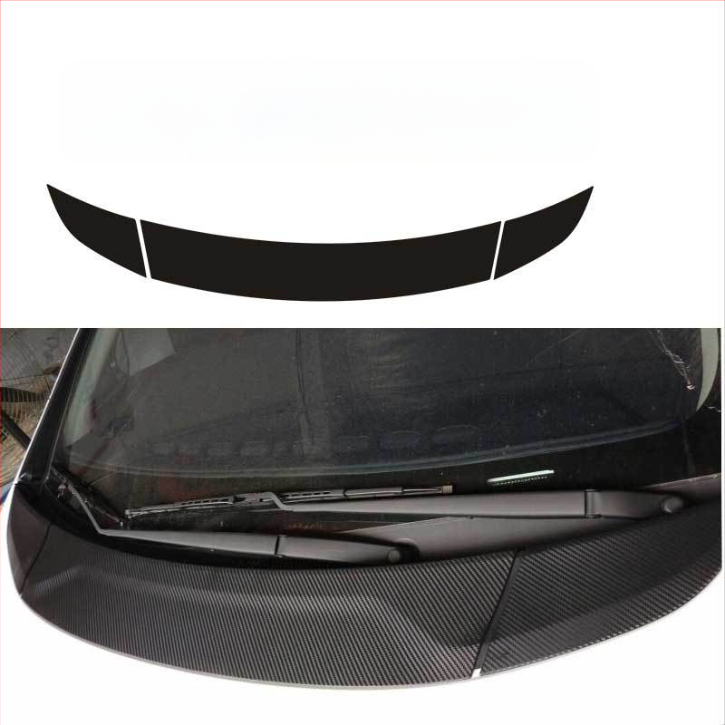 Εσωτερικός αυτοκόλλητος φιλμ από ανθρακονήματα για το κεντρικό πάνελ κονσόλας - πίσω κόλλα, προσαρμογή διαθέσιμη, στυλ ειδικού αυτοκινήτου