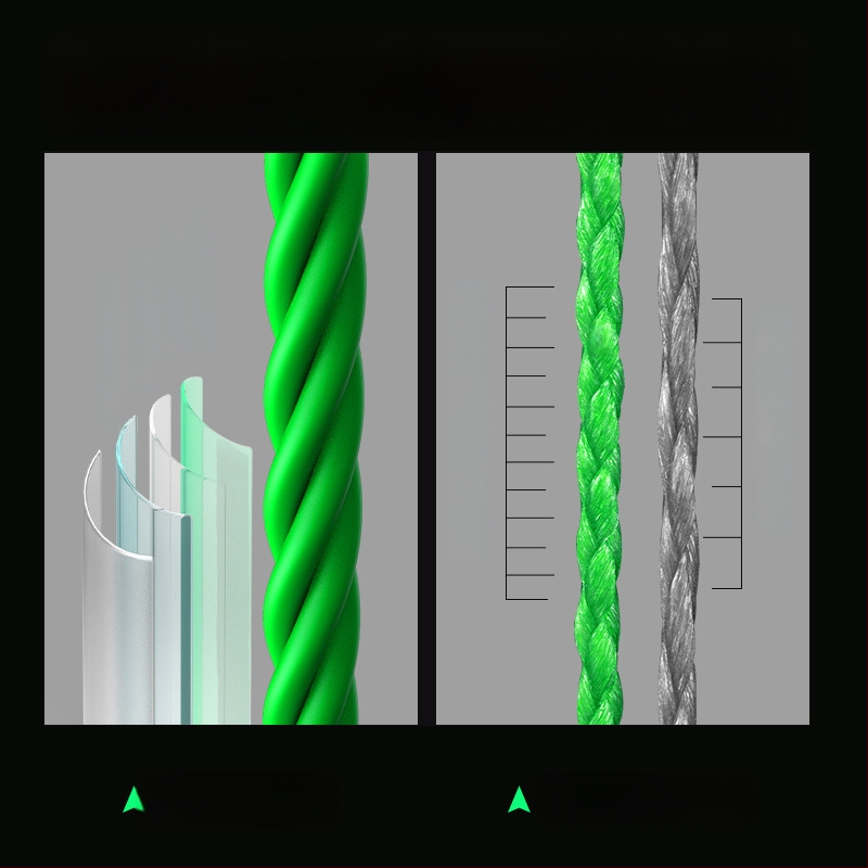 Главна риболовна линия Pure Silk, PE материал, висока здравина