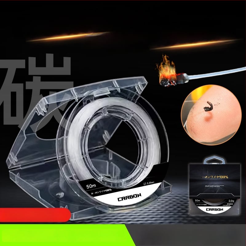 Суб-линия от въглеродни влакна ygk pe wxp — 2–35 lb сила, риболовна линия