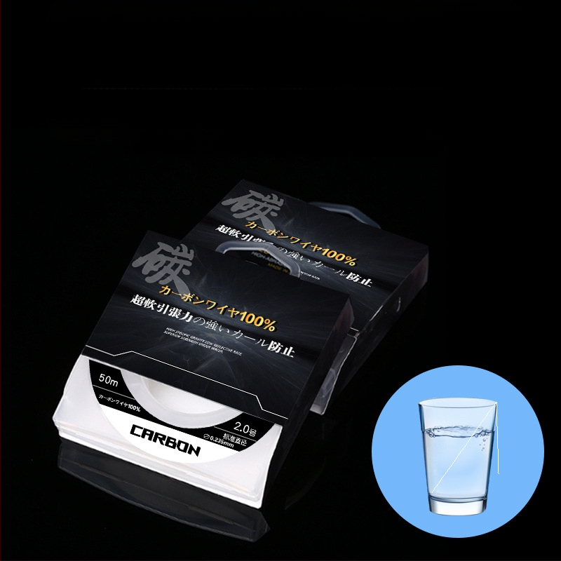 Суб-линия от въглеродни влакна ygk pe wxp — 2–35 lb сила, риболовна линия
