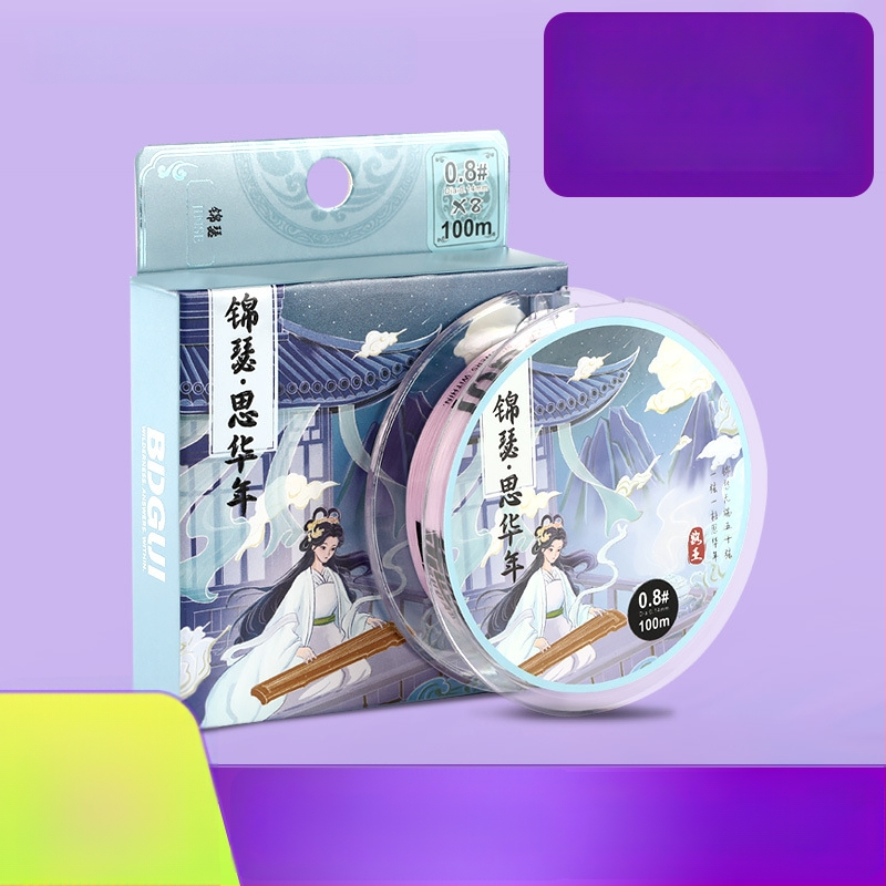 Budagu PE основна линия за риболов, 100 м / 150 м, UHMWPE, плътна сплетка, висока якост