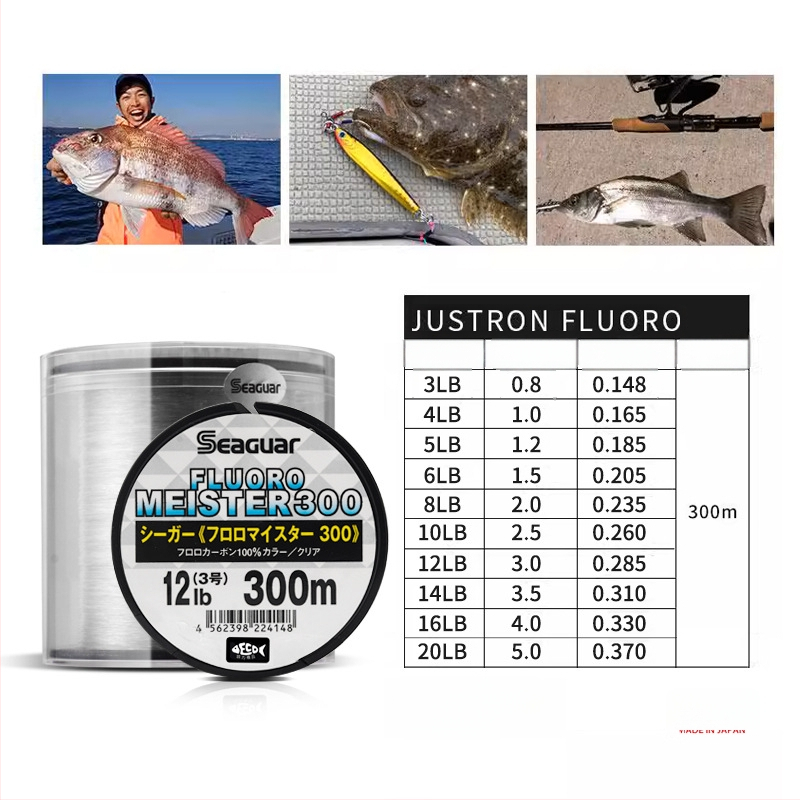 Под-линия за риболов SiGe - карбонова нишка, висока здравина, опаковка 10 бр