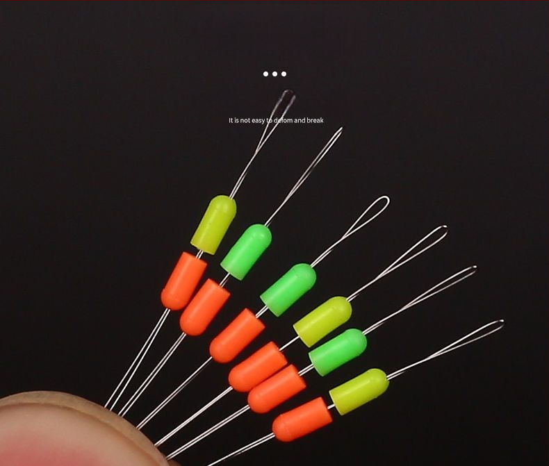 Siliconinių karoliukų komplektas žvejybai