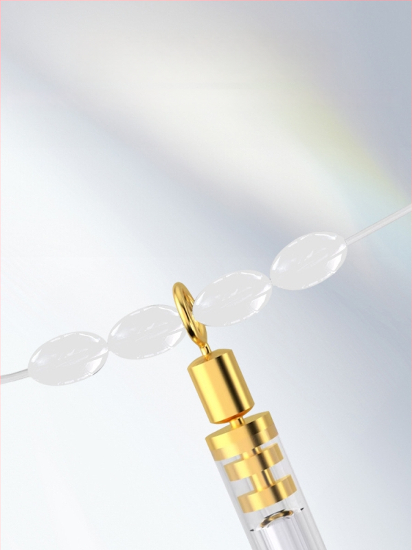 Žvejybos įranga iš silikono: silikoniniai tarpiklių karoliukai ovalios cilindrinės formos, 7+1 vnt., aukštas skaidrumas, aukštas koncentravimas