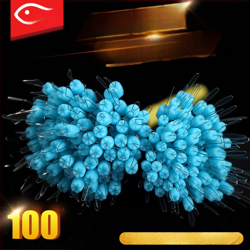 Silikoninis Space Bean pagrindinei linijai – dvipusis viršutinis karoliukas, fiksavimas, 100 vnt./pakuotė, Hongte