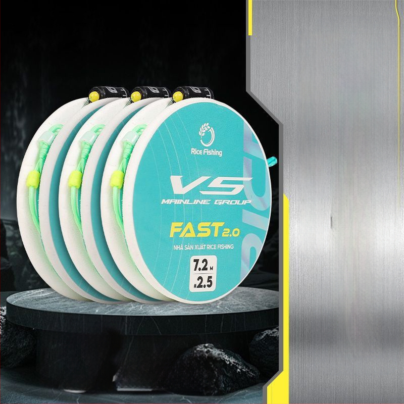 Основна линия – комплект без възли с обновена система за бързо заключване, готова за употреба риболовна линия