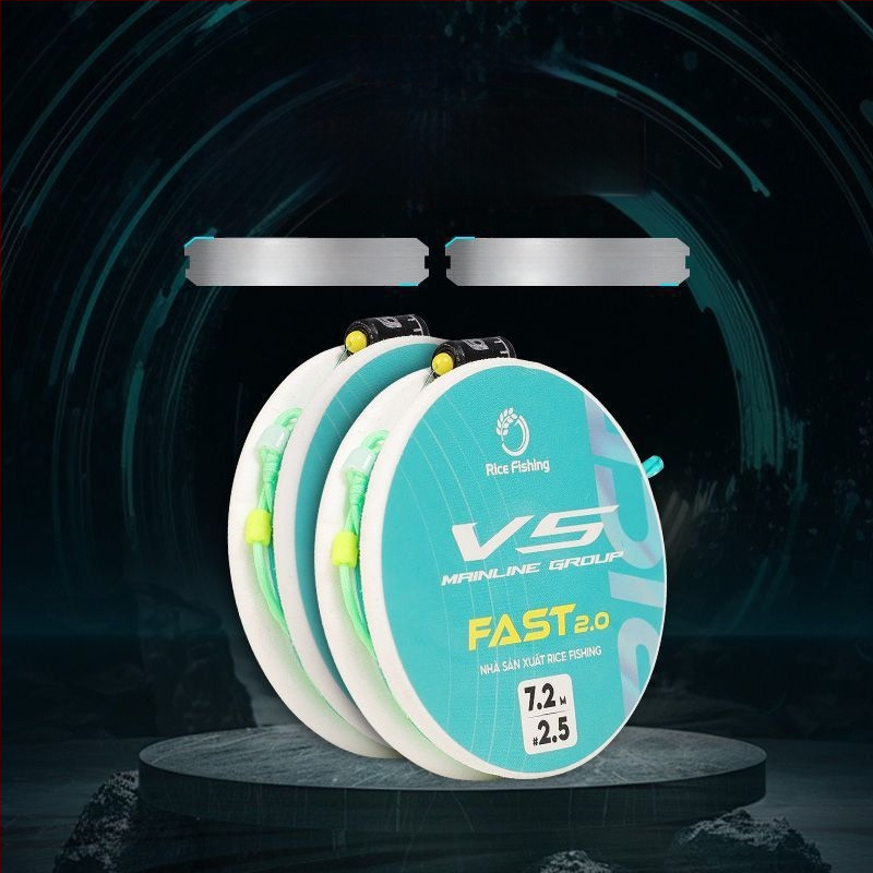 Основна линия – комплект без възли с обновена система за бързо заключване, готова за употреба риболовна линия