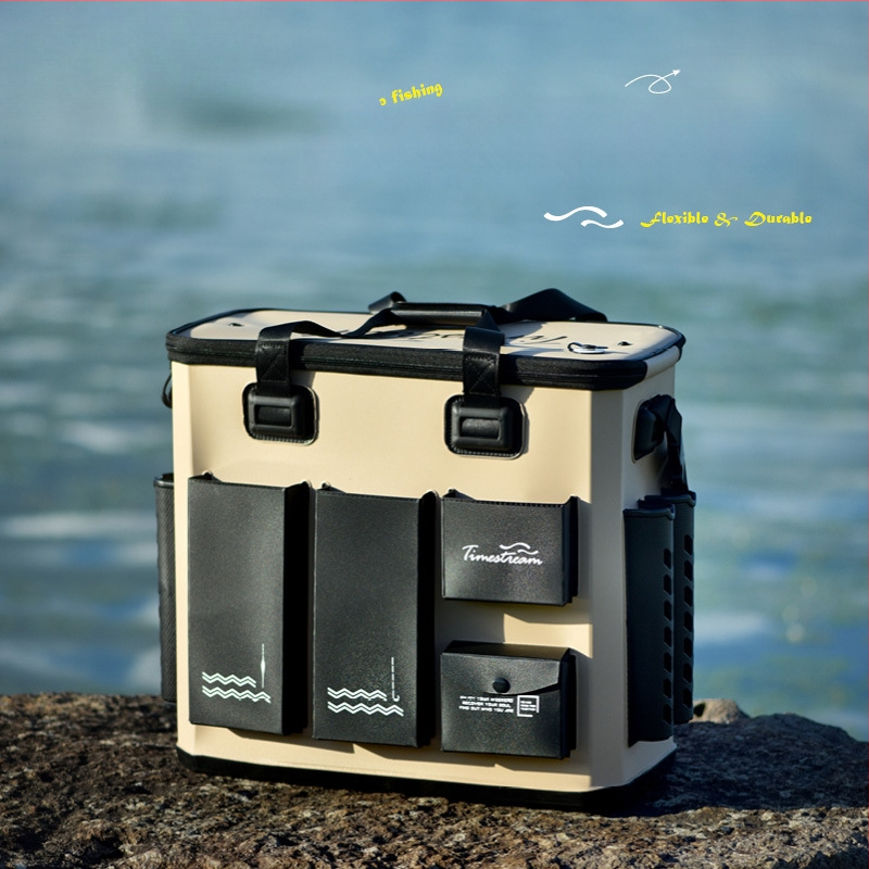 Daugiafunkcinis storintas žvejybos kibiras, didelė talpa, nešiojamas gyvų žuvų kibiras su žvejybos įranga (Medžiaga: Kita; Bruto svoris: Kita; Produkto kodas: Hytsrutrwexusq)