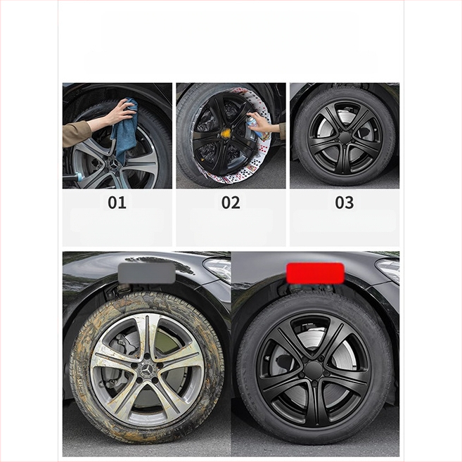 Φιλμ ψεκασμού βαφής κεντρίας περιοχής τροχού για ανακαίνιση – υγρή βάση επίστρωσης, υψηλή ιξώτητα, ισχυρό σύστημα κόλλας, συμβατό με εγκατάσταση τροχού, εξατομικευμένες ρυθμίσεις επεξεργασίας