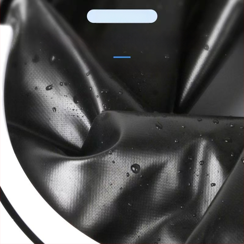 Sulankstomas lauko daugiafunkcis kibiras žvejybai – Nešiojamas audinio kibiras su virve, tinkamas automobilių plovimui