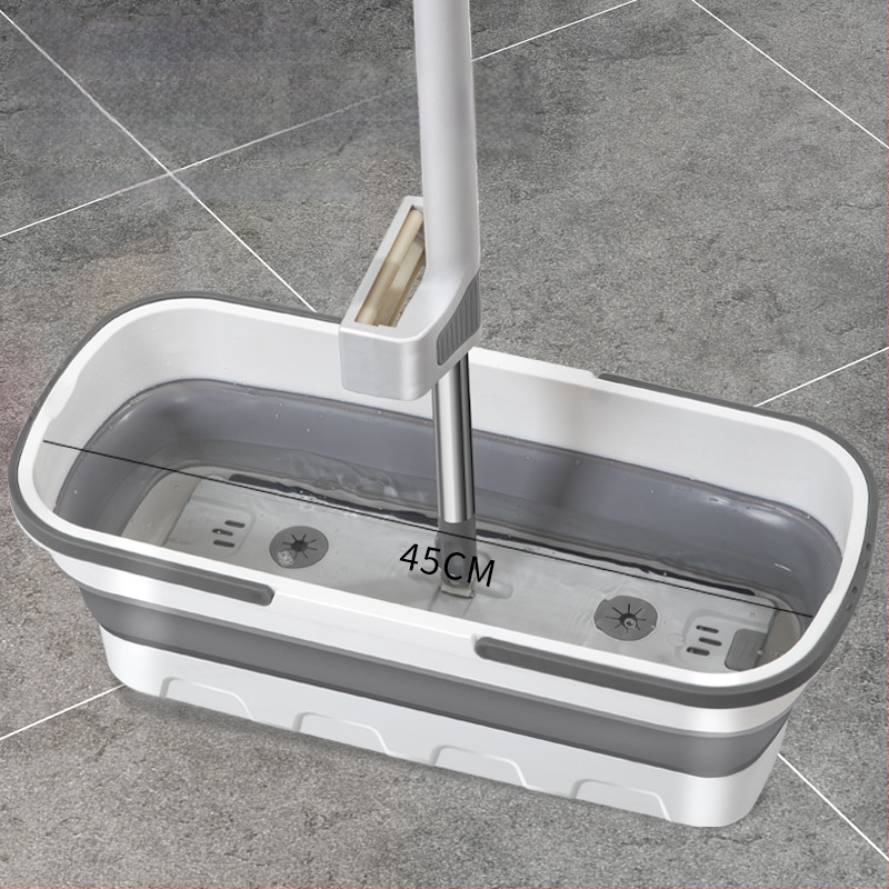 Plastikinis sulankstomas kvadrato formos kibiras automobilių plovimui ir žvejybai