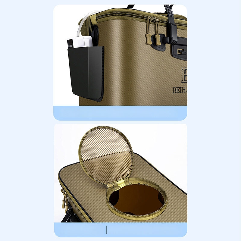 Sulankstoma EVA talpykla gyvoms žuvims, Land War serija, talpa 9–32,5 L, medžiaga EVA, pritaikymas galimas