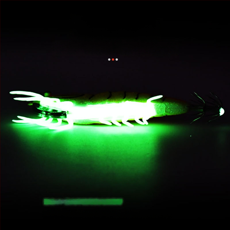 Kalmarų kabliukas jūrų žvejybai su šviesos fluorescencijos efektu — Prekės ženklas SHARESHARK | Medžiaga: Consulting