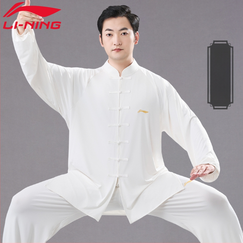 Li Ning Tai Chi kostim za trening s UV zaštitom, unisex odjeća za borilačke vještine, osamsekcijski Tai Chi kostim