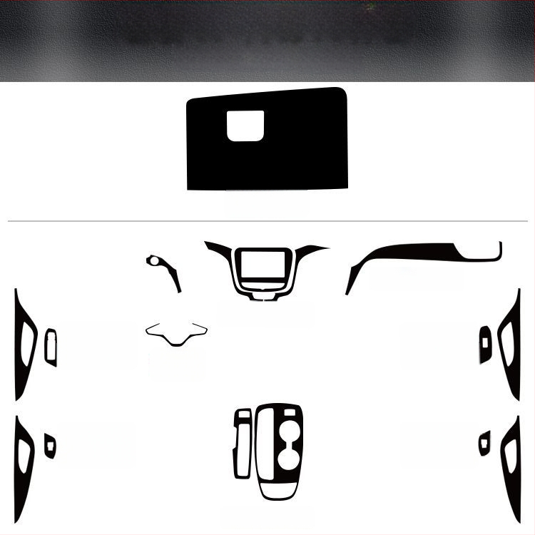 Εσωτερική επένδυση από ανθρακονήματα για Chevrolet Equinox – μοτίβο γρατζουνιών, μαγνητική εγκατάσταση, πλευρικά πάνελ αυτοκινήτου, εξατομίκευση διαθέσιμη