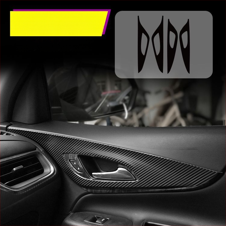 Εσωτερική επένδυση από ανθρακονήματα για Chevrolet Equinox – μοτίβο γρατζουνιών, μαγνητική εγκατάσταση, πλευρικά πάνελ αυτοκινήτου, εξατομίκευση διαθέσιμη