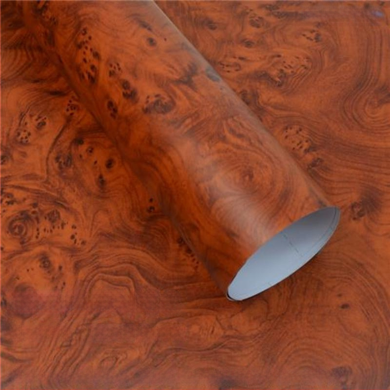 Εσωτερικό αυτοκινήτου – φιλμ με εμφάνιση ξύλου για κεντρική κονσόλα – Sandalwood Peach Wood, γυαλιστερό/ματ φινίρισμα, Μάρκα Shiao, PVC