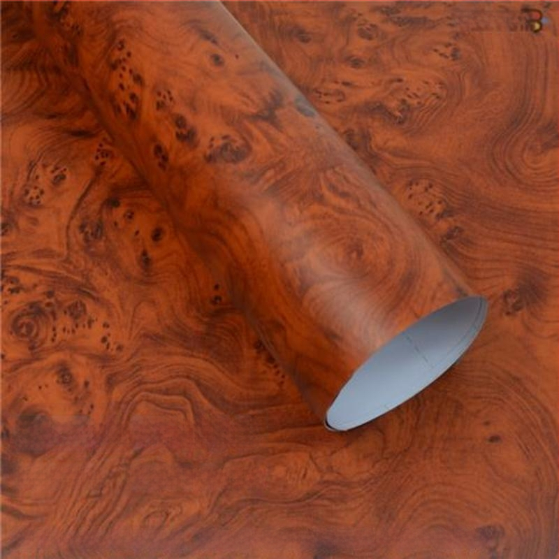 Εσωτερικό αυτοκινήτου – φιλμ με εμφάνιση ξύλου για κεντρική κονσόλα – Sandalwood Peach Wood, γυαλιστερό/ματ φινίρισμα, Μάρκα Shiao, PVC