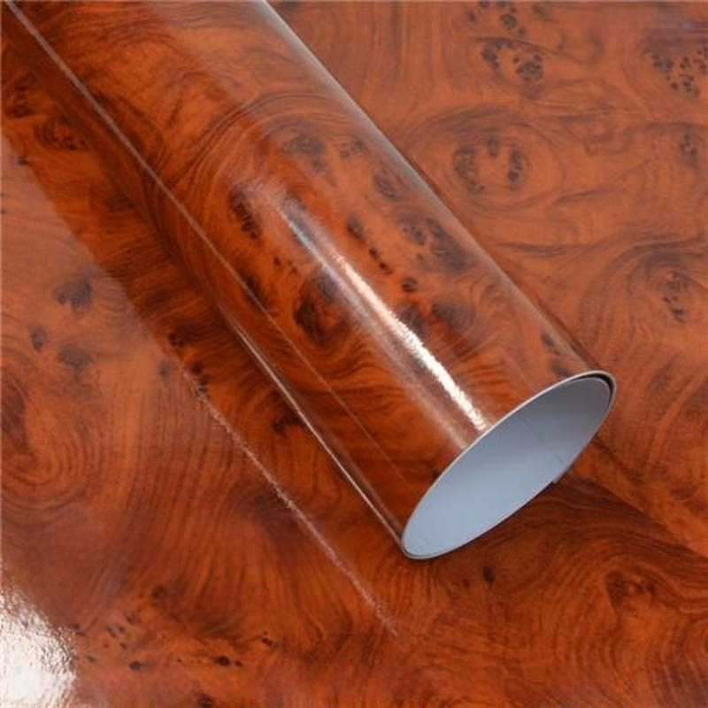 Εσωτερικό αυτοκινήτου: φιλμ βινυλίου με αλλαγή χρώματος σε σχέδιο ξύλου για κεντρικό πάνελ κονσόλας – PVC, γυαλιστερό/ματ φινίρισμα