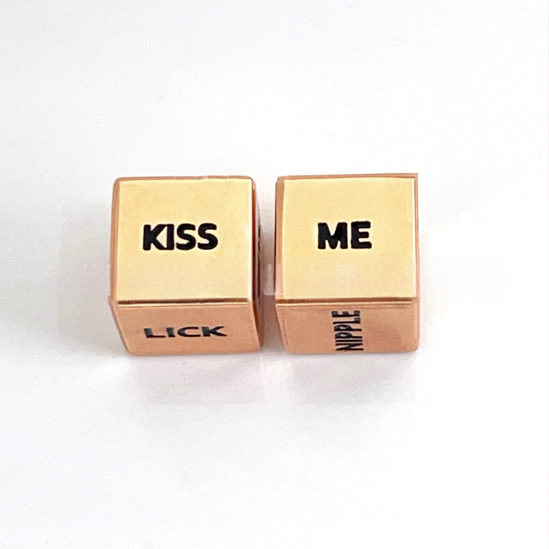 Nuo'an комплект твърди метални зарчета от цинкова сплав за шах и карти, 100 броя