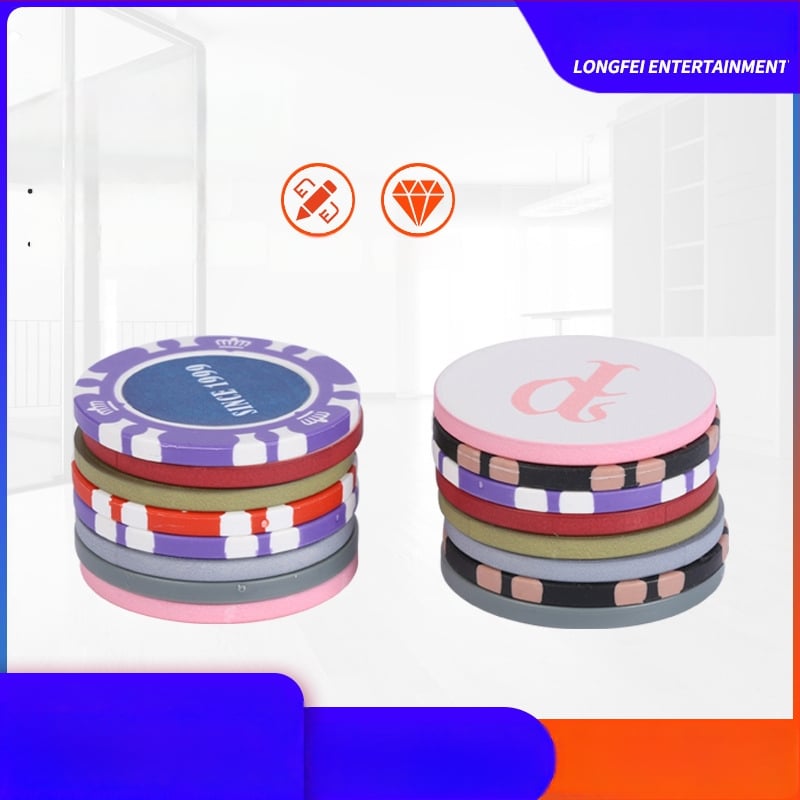 Dragonfly глинени жетони за шах и карти, персонализирана обработка