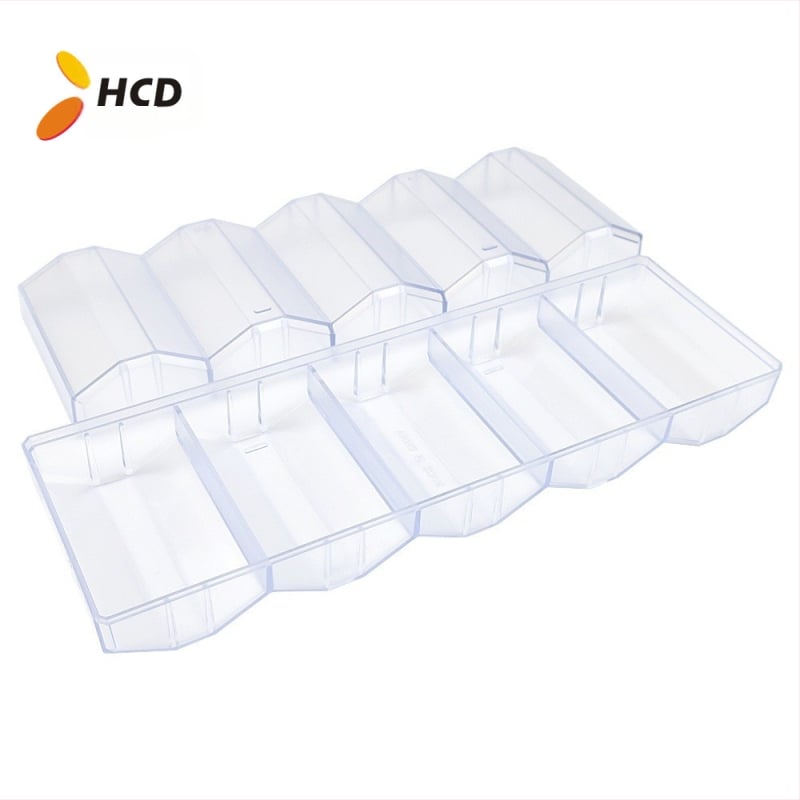 Акрилна рамка за чипове — HCD chips, 50 бр., персонализиране, за шах и карти (Материал: Акрил; Марка: HCD chips; Опаковка: 50 бр.; Персонализация: Да; За: шах и карти)