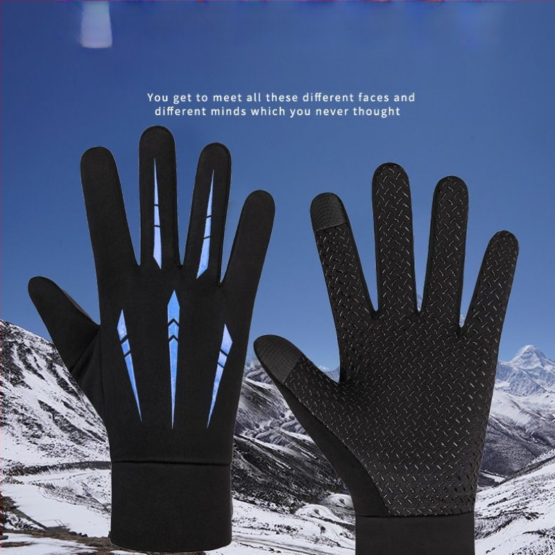 Ски ръкавици, неутрален пол, нейлонова материя, подходящи за всички възрасти