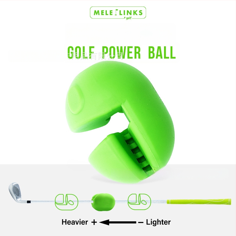 Тренажор за замах при голф – гумен материал; марка Melelinks; аксесоар за голф (Материал: гума; Спорт: голф; Марка: Melelinks)