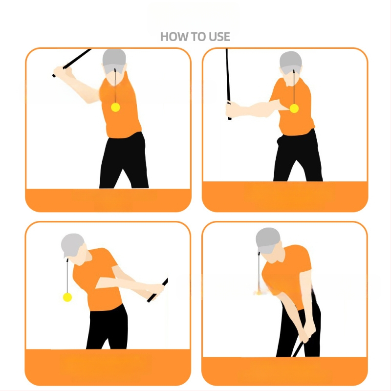 Merlot Golf PU обучителна топка за глава – стабилизира свинга и подобрява точността на удара (Марка: Merlot, Материал: PU, Категория: Golf аксесоари, Спорт: Голф)