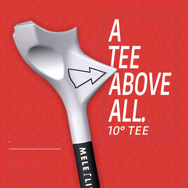 GVOVLVF Golf Ball Tee – 10-градусов наклонен дизайн, пластмасов аксесоар за голф