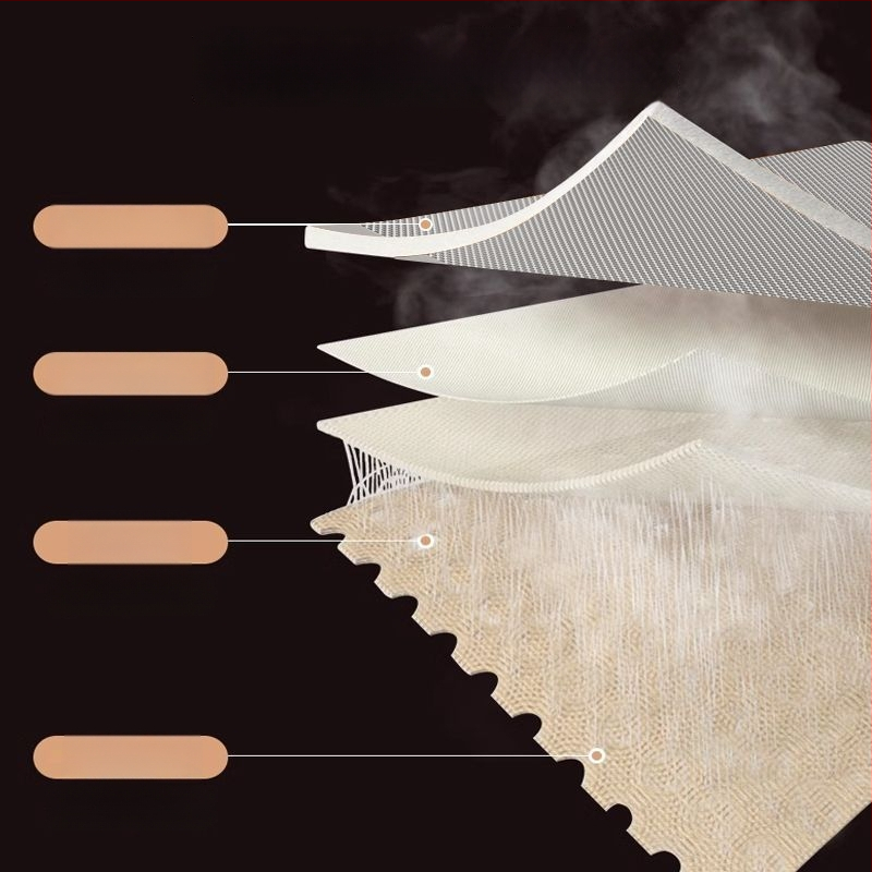 Must Buy Trīsdaļu vasaras paklāju komplekts ar izšuvumiem, Ķīniešu stils, viskozes šķiedra / ice silk