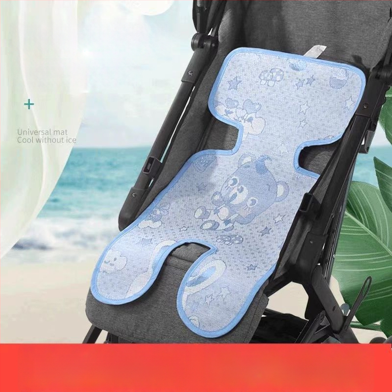 Babakocsi üléséhez matrac — szalma anyagból, univerzális ülőpárna