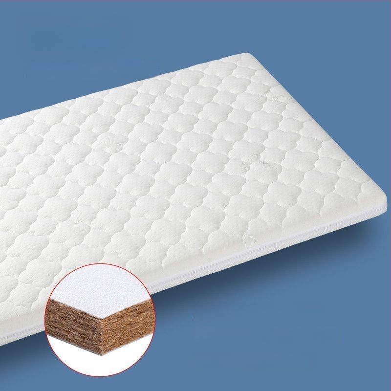 Madrac za bebe od prirodnih kokosovih vlakana 3E, navlaka od 100% pamuka, pogodan za krevetić širine 0,9 m, za novorođenčad i djecu