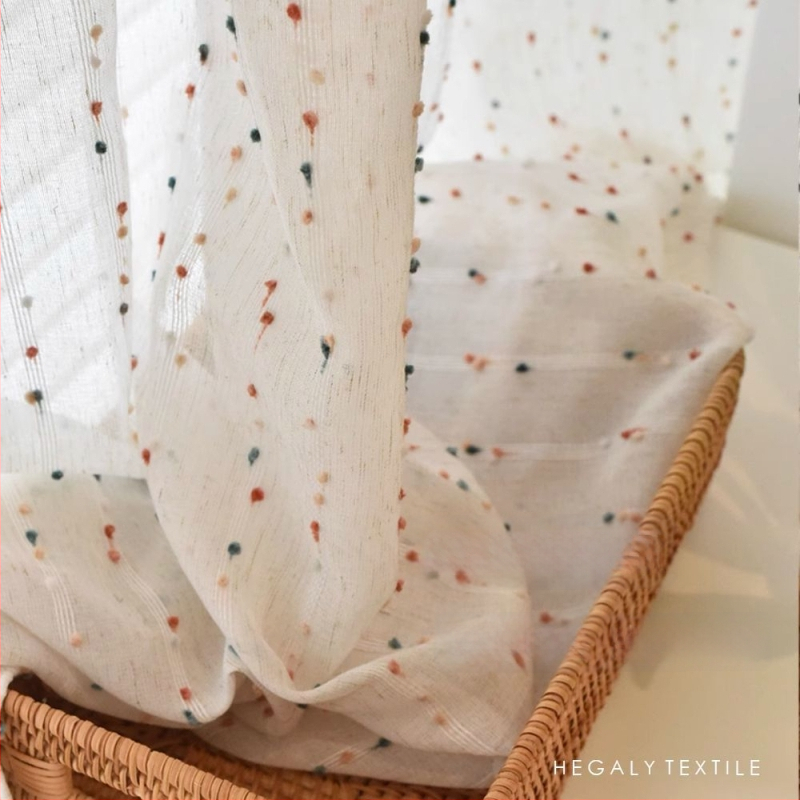 Magnētiska durvju aizkars - poliesters, INS stils, raksts: svītras un riņķi, piemērots viesistabai, birojam un virtuvei