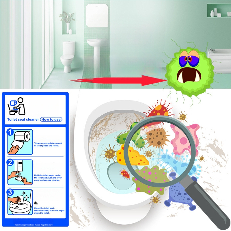 Uređaj za dezinfekciju poklopca WC-a, plastično kućište, lakirani završetak, moderan minimalistički dizajn, ručna aktivacija