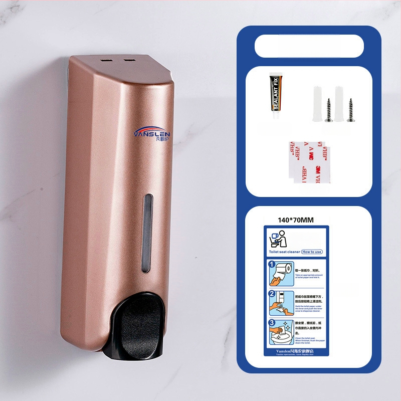 Uređaj za dezinfekciju poklopca WC-a, plastično kućište, lakirani završetak, moderan minimalistički dizajn, ručna aktivacija