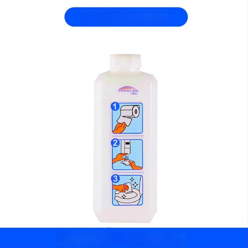 Uređaj za dezinfekciju poklopca WC-a, plastično kućište, lakirani završetak, moderan minimalistički dizajn, ručna aktivacija