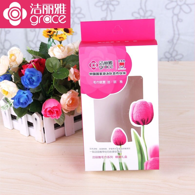 Jielia кърпа в подаръчна кутия, 40 g кърпа, процес на прежда 5939102416, спецификация на прежда 5939102416, основни компоненти: празна кутия