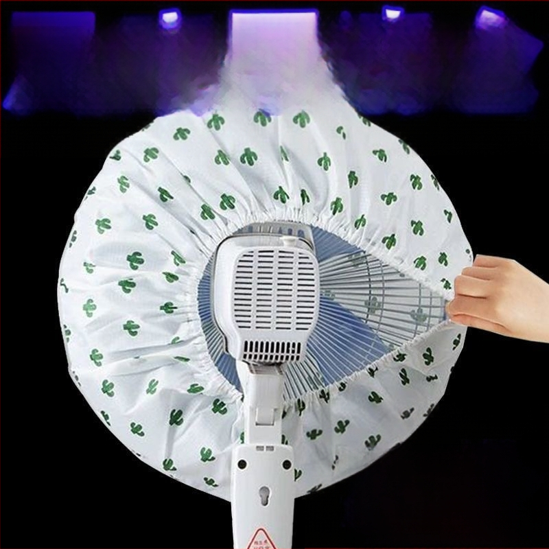 Putekļu aizsargs elektriskajam ventilatoram (stāvošam vai pie sienas) – PVC, putekļu un mitruma izturīgs